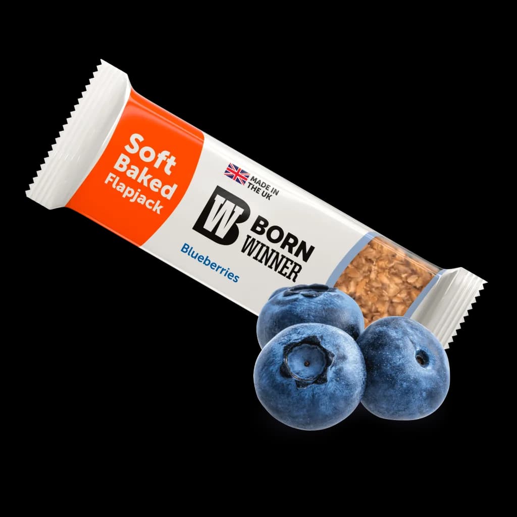 חטיף שיבולת שועל עם אוכמניות Flapjack Blueberry