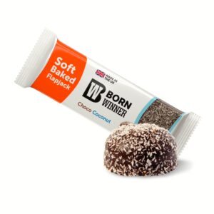 חטיף שיבולת שועל בטעם שוקולד וקוקוס – Born Winner (100 גרם)